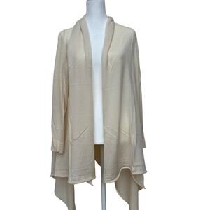 Manrico Cashmere Manhattan Cardigan- Size M- 70% Cashmere 30% Silk-Made in Italy